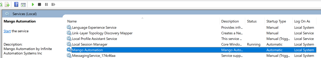 Windows service